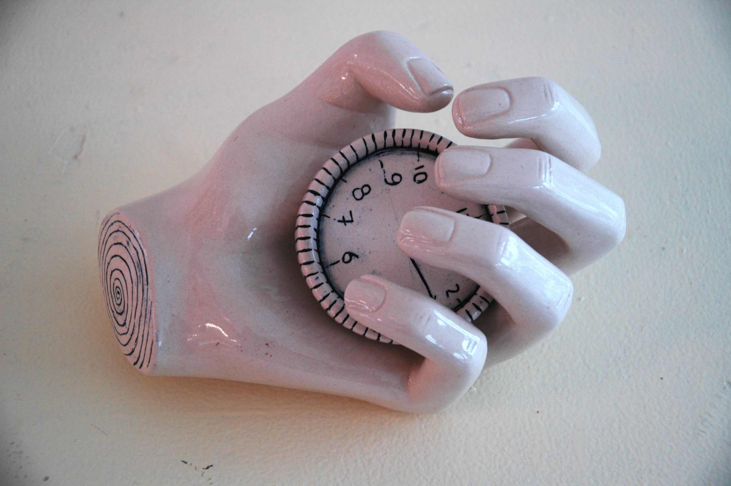 escultura Atrapa el tiempo