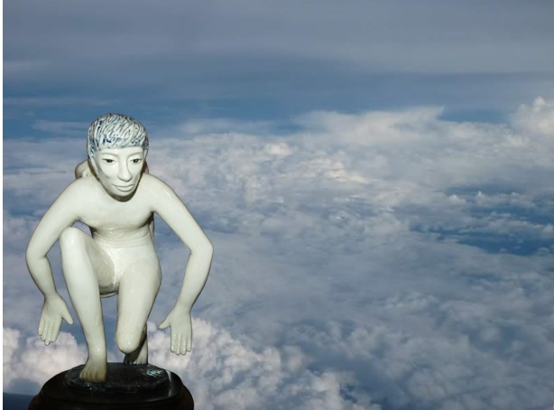 Escultura cerámica Las cargas